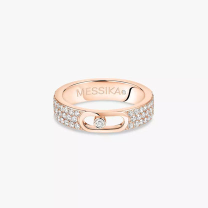 [moco jewelrys]Move Joaillerie Pave_ Diamond Wedding Ring