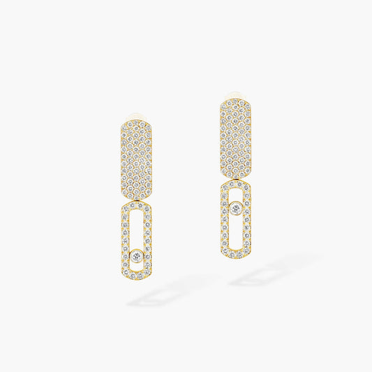 [moco jewelrys]Imperial Move SM Diamond Earrings