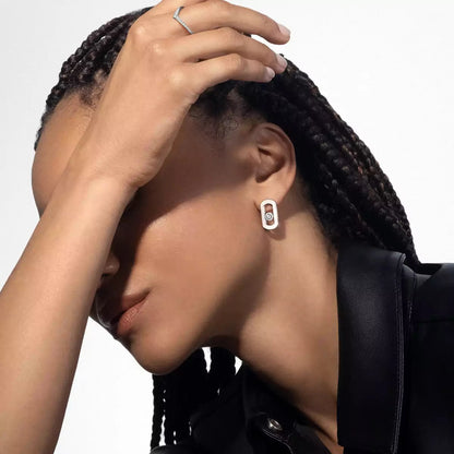 [moco jewelrys]So Move Diamond Earrings in Yellow Gold