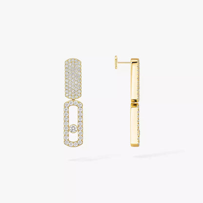 [moco jewelrys]Imperial Move SM Diamond Earrings