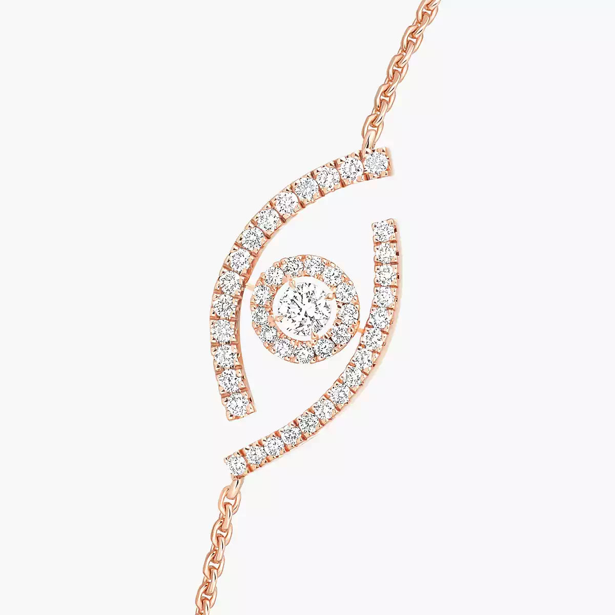 [moco jewelrys]Lucky Eye Pave-Set Diamond Bracelet