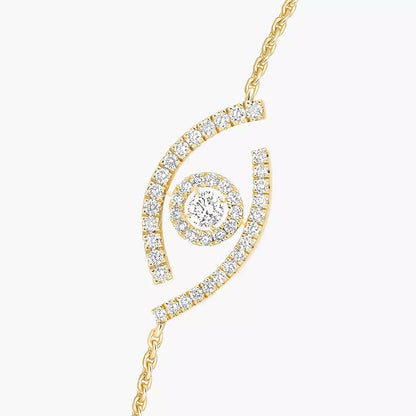 [moco jewelrys]Lucky Eye Pave-Set Diamond Bracelet