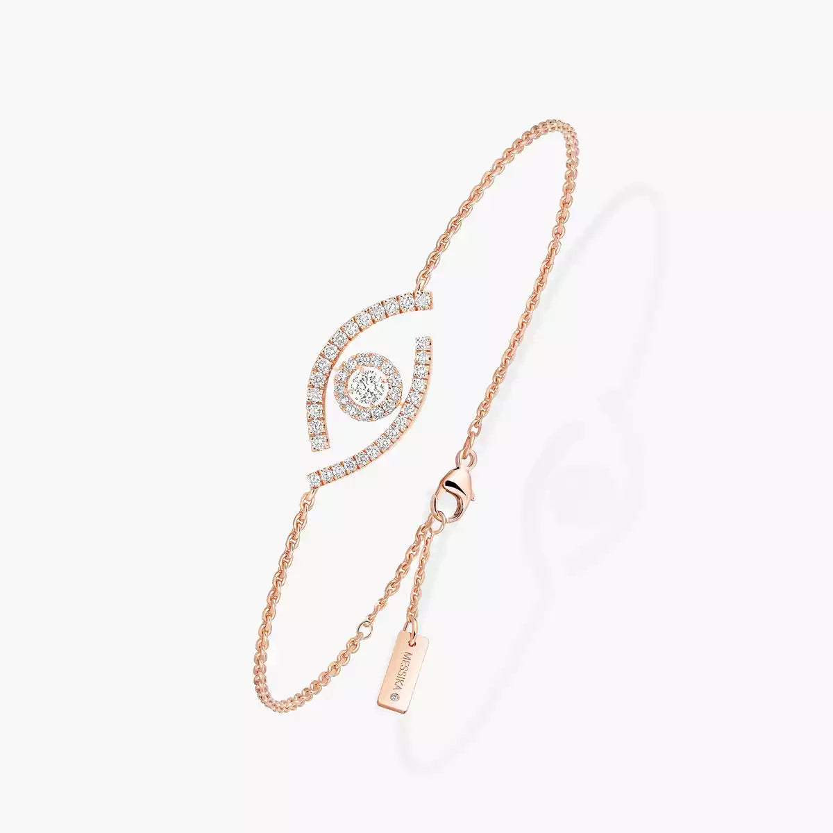 [moco jewelrys]Lucky Eye Pave-Set Diamond Bracelet