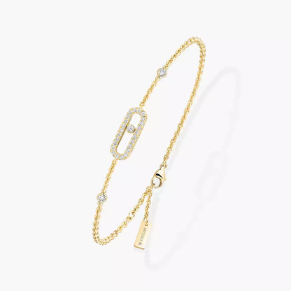 [moco jewelrys]Move Uno Diamond Bracelet