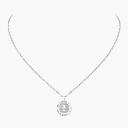 [moco jewelrys] Lucky Move Diamond Necklace