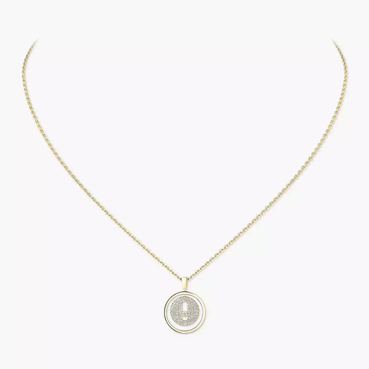 [Loco jewelrys] Lucky Move Diamond Necklace