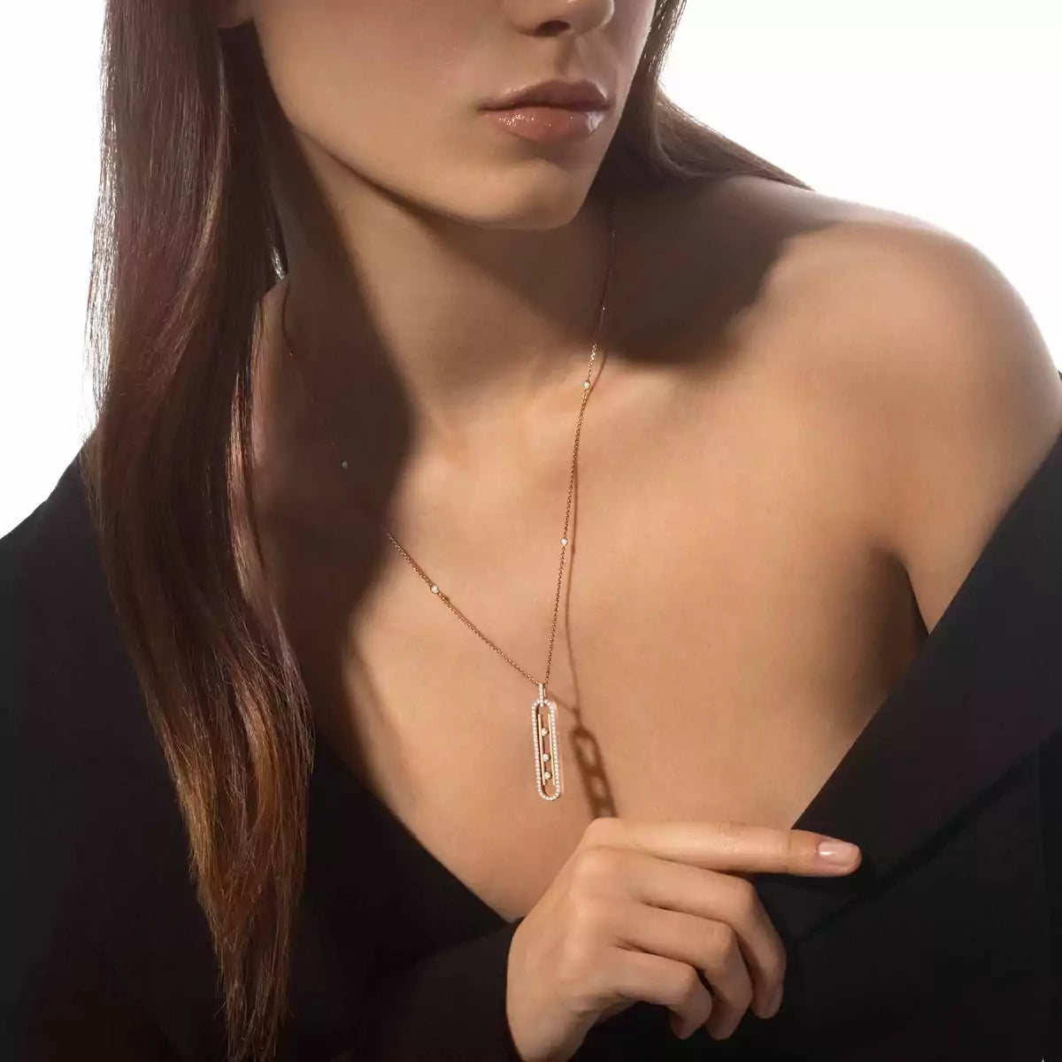 [moco jewelrys]Diamond Necklace Move 10Th