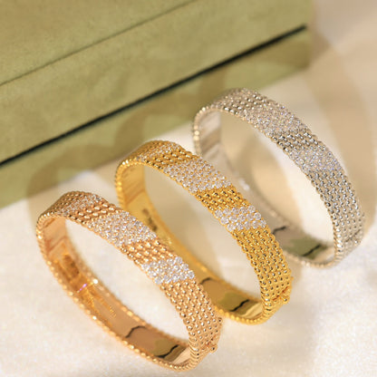 [moco jewelrys JURI]  FIVE-ROW DIAMOND BRACELET