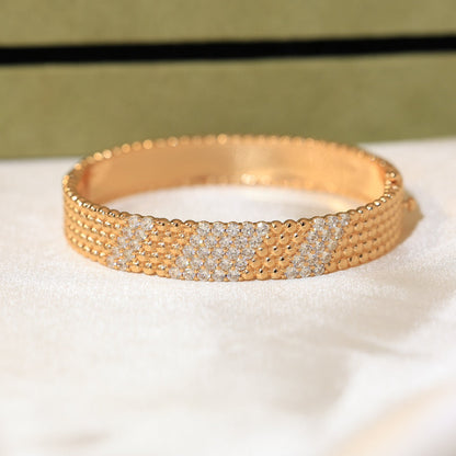 [moco jewelrys JURI]  FIVE-ROW DIAMOND BRACELET