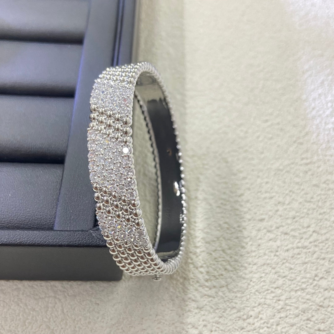 [moco jewelrys JURI]  FIVE-ROW DIAMOND BRACELET