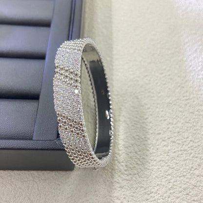 [moco jewelrys JURI]  FIVE-ROW DIAMOND BRACELET