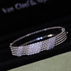 [Loco JURI]  FIVE-ROW DIAMOND BRACELET