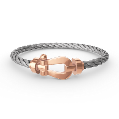 [moco jewelrys]FORCE LARGE HORSESHOE NO DIAMOND BRACELET ROSE GOLD