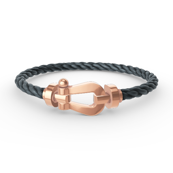 ??Loco?¡¥FORCE LARGE HORSESHOE NO DIAMOND BRACELET ROSE GOLD