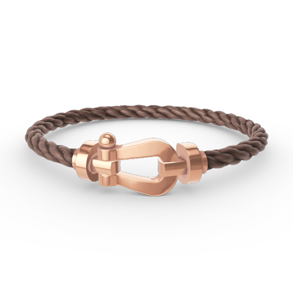 ??Loco?¡¥FORCE LARGE HORSESHOE NO DIAMOND BRACELET ROSE GOLD