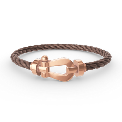 [moco jewelrys]FORCE LARGE HORSESHOE NO DIAMOND BRACELET ROSE GOLD