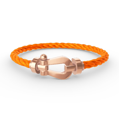 [moco jewelrys]FORCE LARGE HORSESHOE NO DIAMOND BRACELET ROSE GOLD