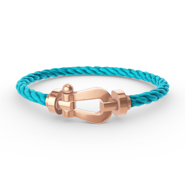 ??Loco?¡¥FORCE LARGE HORSESHOE NO DIAMOND BRACELET ROSE GOLD