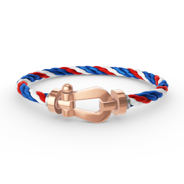 ??Loco?¡¥FORCE LARGE HORSESHOE NO DIAMOND BRACELET ROSE GOLD