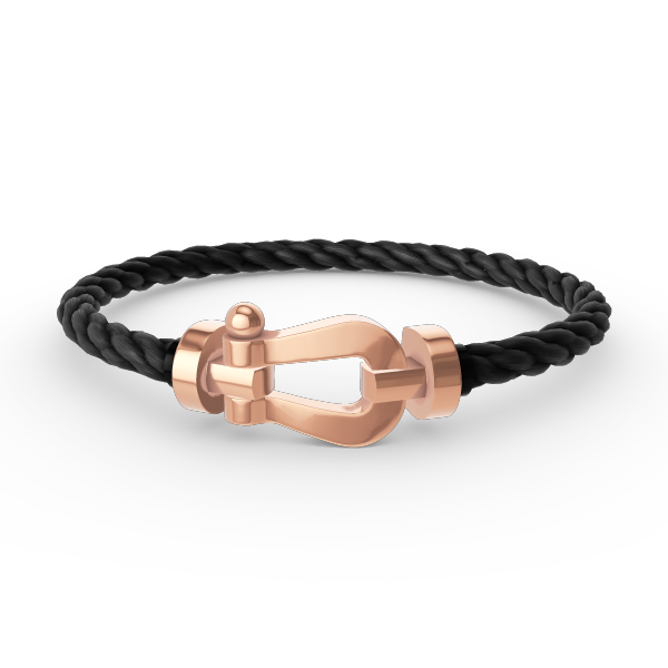 ??Loco?¡¥FORCE LARGE HORSESHOE NO DIAMOND BRACELET ROSE GOLD