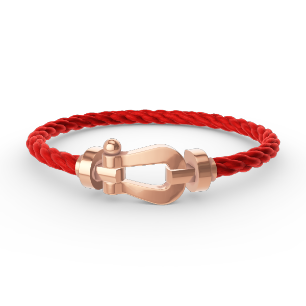 ??Loco?¡¥FORCE LARGE HORSESHOE NO DIAMOND BRACELET ROSE GOLD