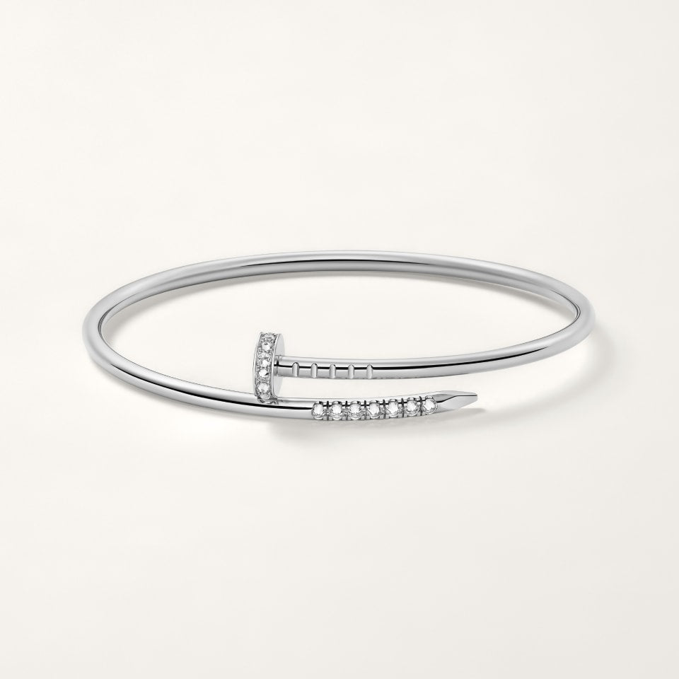 [moco jewelrys JURI]JUSTE BRACELET 2.5MM DIAMONDS NEW