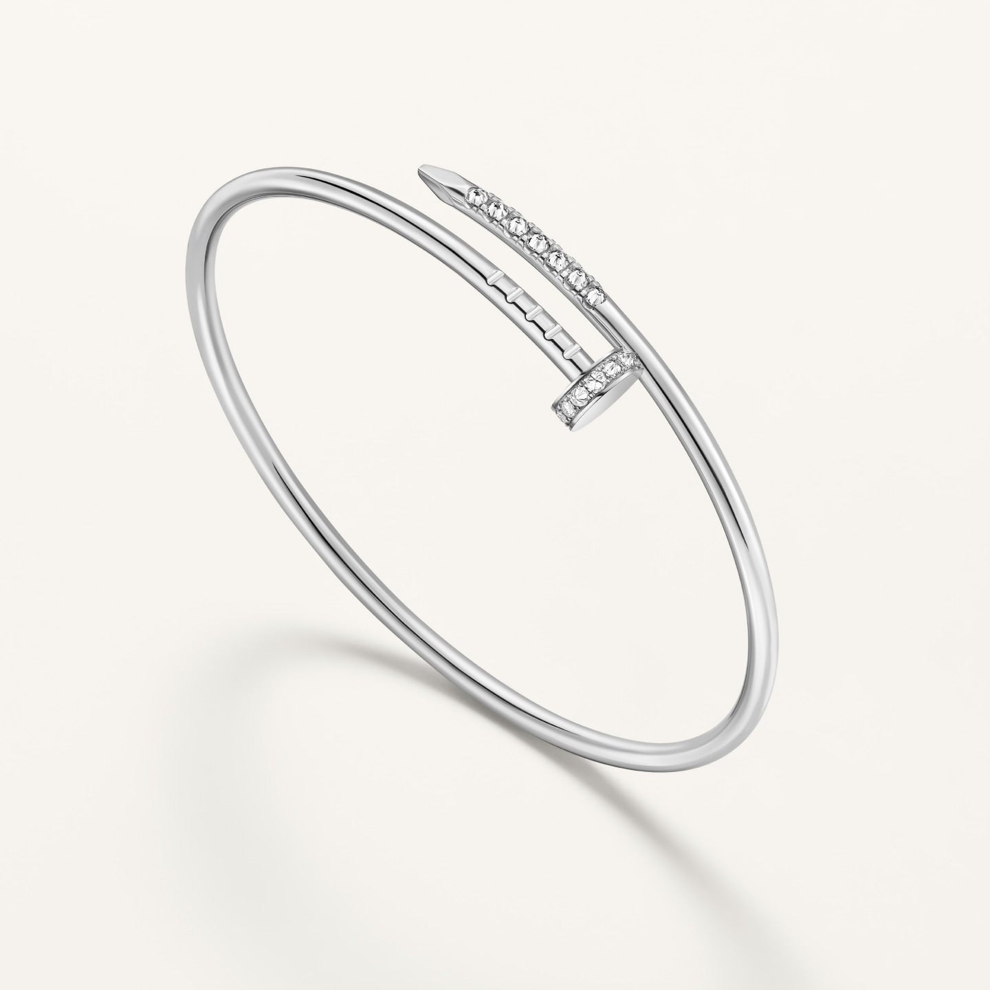 [moco jewelrys JURI]JUSTE BRACELET 2.5MM DIAMONDS NEW