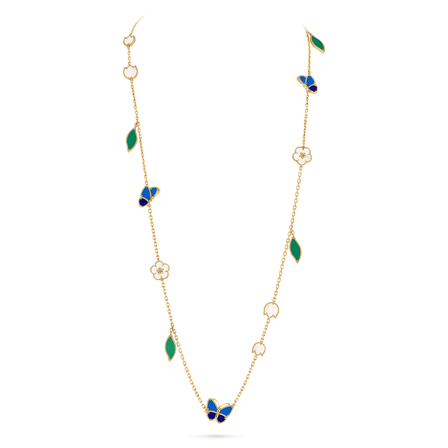 [moco jewelrys] 26 NEW CLOVER 15 MOTIFS LUCKY NECKLACE