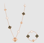 [??Loco?¡¥] 25 NEW CLOVER 15 MOTIFS GRAY MOTHER-OF-PEARL