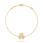 ??Loco?¡¥FRIVOLE GOLD FLOWER DIAMOND BRACELET