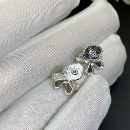 [moco jewellerys]フリヴォル ミニ シルバー フラワー イヤリング