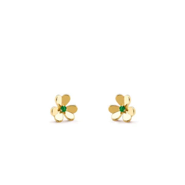 [moco jewellerys]フリヴォルフラワーマラカイトイヤリング
