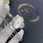 ??Loco?¡¥CLOVER 25MM SILVER BIG CLOVER NECKLACE