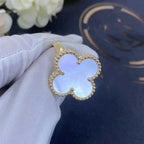 ??Loco?¡¥CLOVER WHITE MOP RING