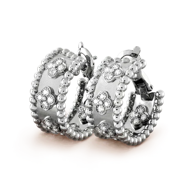 ??Loco?¡¥PERLEE DIAMOND EARRINGS