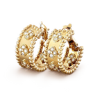 ??Loco?¡¥PERLEE DIAMOND EARRINGS