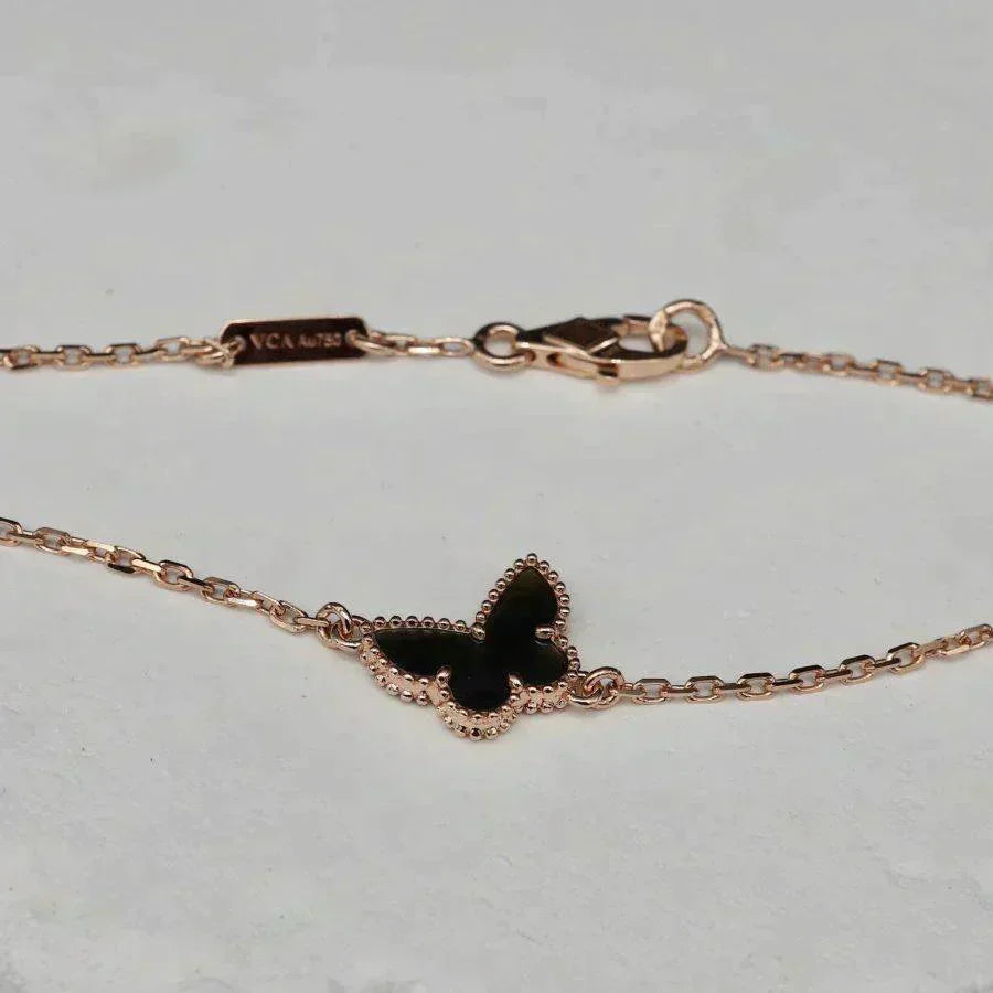 ??Loco?¡¥BUTTERFLY ONYX  BUTTERFLY BRACELET