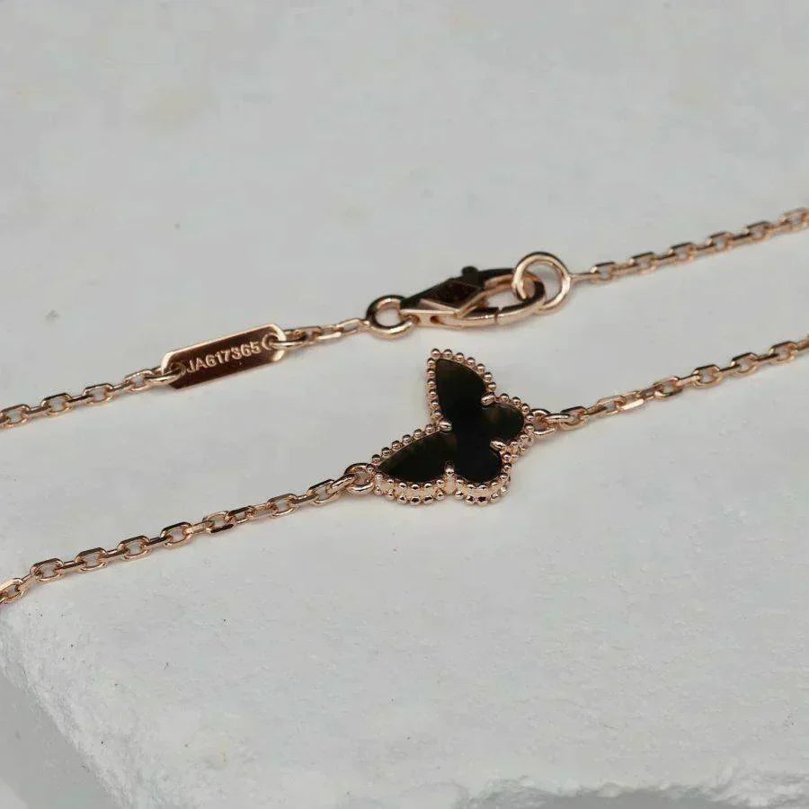 [moco jewelrys]BUTTERFLY ONYX  BUTTERFLY BRACELET