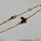 ??Loco?¡¥BUTTERFLY ONYX  BUTTERFLY BRACELET