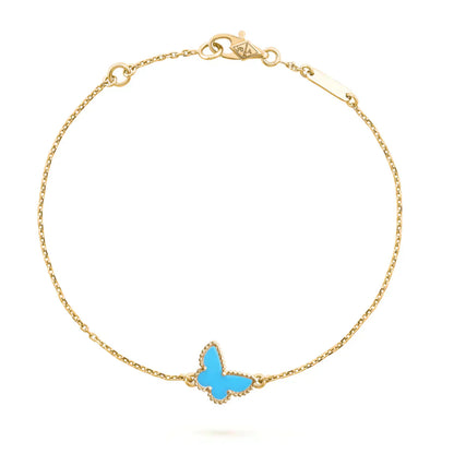 [moco jewellerys]バタフライ ターコイズ バタフライ ブレスレット