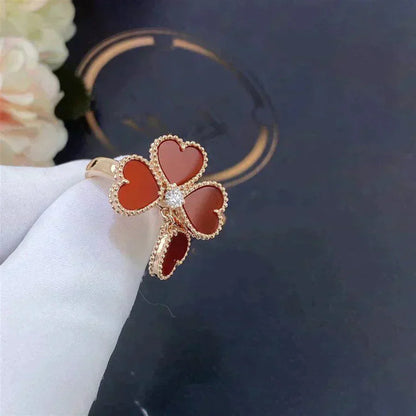 [moco jewelrys]SÜSSKLEEBARES KARNELI-RING