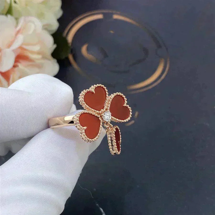 [moco jewelrys]SÜSSKLEEBARES KARNELI-RING
