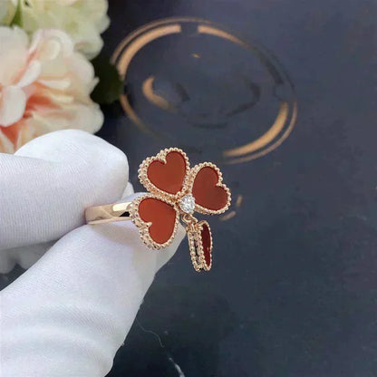 [moco jewelrys]SÜSSKLEEBARES KARNELI-RING
