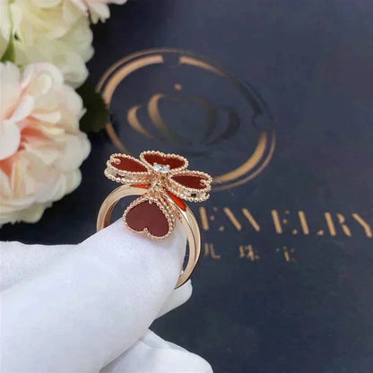 [moco jewelrys]SÜSSKLEEBARES KARNELI-RING