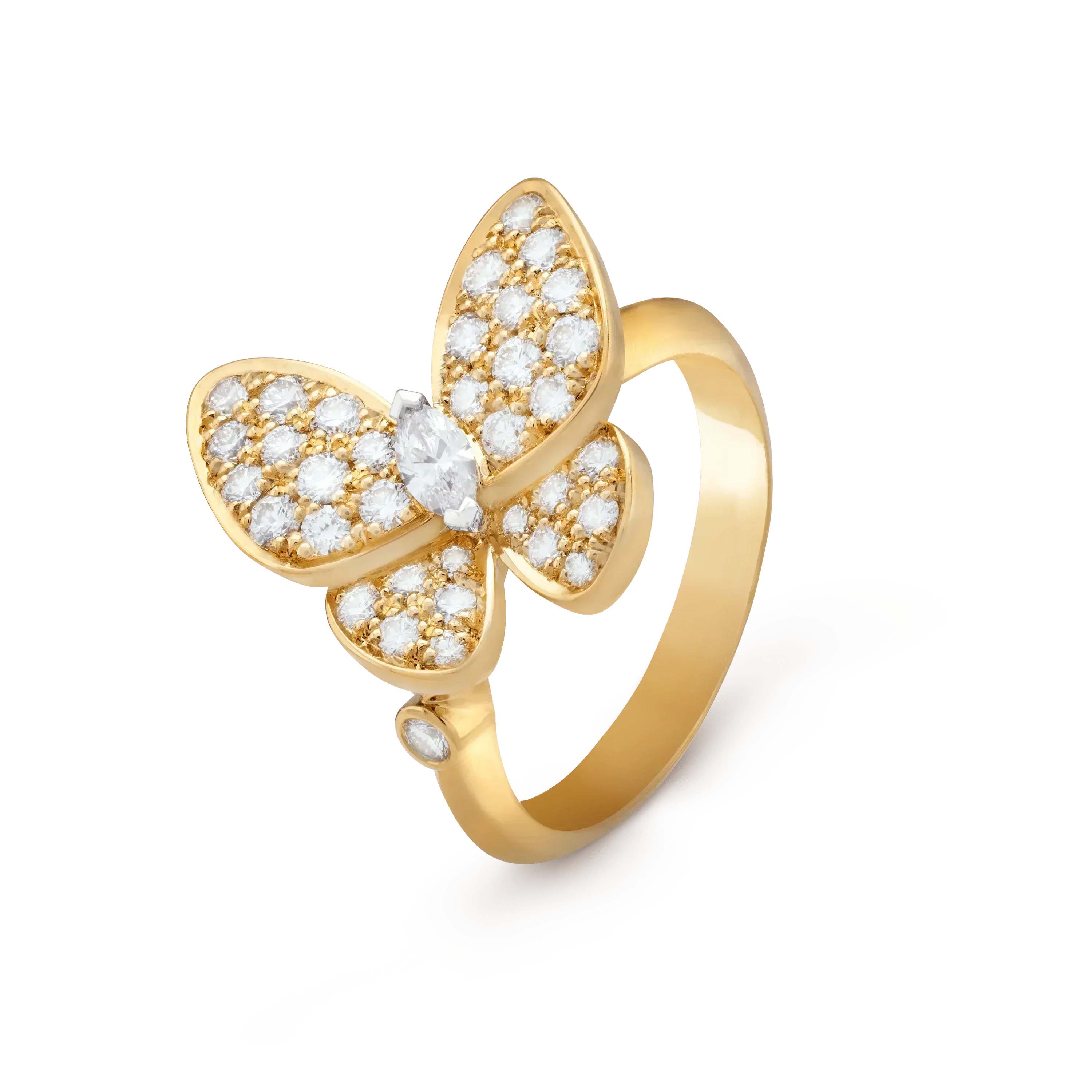??Loco?¡¥BUTTERFLY DIAMOND RING