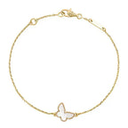 ??Loco?¡¥BUTTERFLY DARK MOP BUTTERFLY BRACELET
