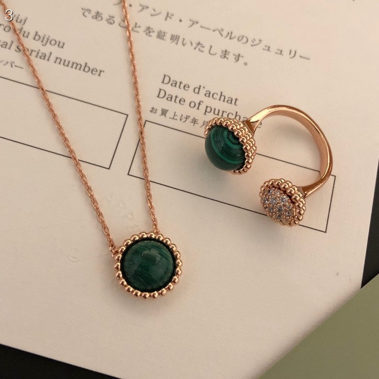 [moco jewelrys]PERLEE COULEURS DIAMOND ROSE GOLD BETWEEN THE FINGER RING