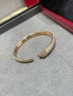 ??Loco?¡¥PANTHERE FULL DIAMOND OPEN BRACELET