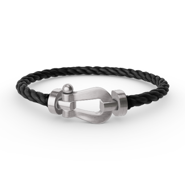 ??Loco?¡¥FORCE LARGE HORSESHOE NO DIAMOND BRACELET SILVER
