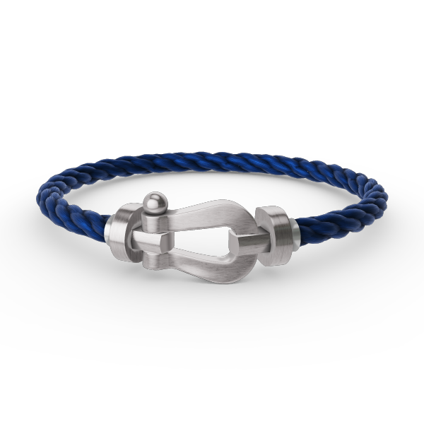 ??Loco?¡¥FORCE LARGE HORSESHOE NO DIAMOND BRACELET SILVER